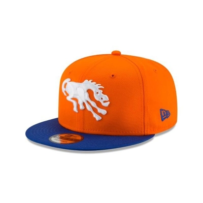 Orange Denver Broncos Hat - New Era NFL Two Tone 9FIFTY Snapback Caps USA5480917